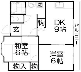 ドーミー・オノの物件間取画像